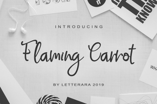 Flaming Carrot Font Download