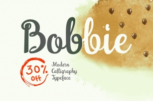 Bobbie Typeface Font Download