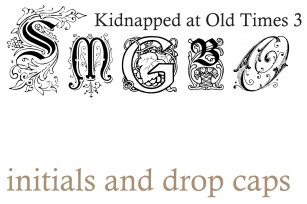 Kidnapped at Old Times 3 Font Download