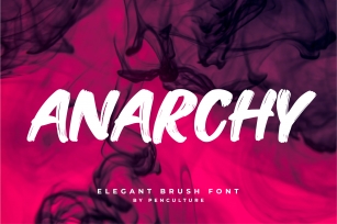 Anarchy Brush Font Font Download