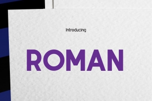 ROMAN Font Download