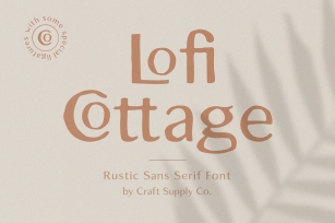 Lofi Cottage - Rustic Sans Serif Font Download