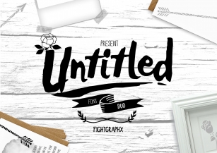 Raws Untitled font duo extras Font Download