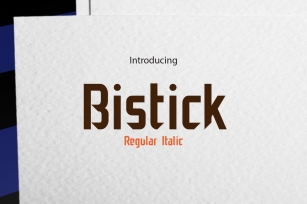 Bistick Font Download