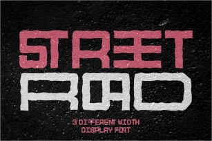 STREET ROAD Font Download