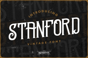 Stanford - Vintage Font Font Download