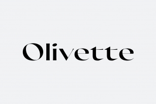 Olivette CF elegant wide sans serif Font Download