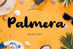 Palmera Brush Font Font Download