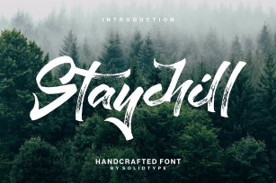 Staychill Brush Font Download