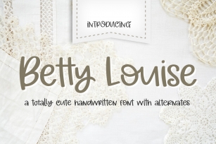Betty Louise Font Download