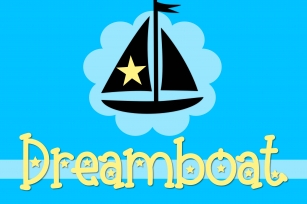 Dreamboat - A Bright Font with Stars Font Download