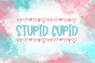 Stupid Cupid Font Download