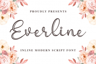 Everline - a Modern Calligraphy Font Download