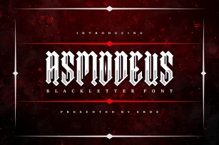 Asmodeus - Blackletter Font Download