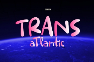 Trans Atlantic - A Fun Handwritten Font Font Download