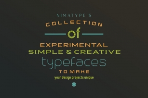 NimaTypes Collection of Typefaces Font Download