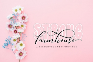 Strong Farmhouse Font Download