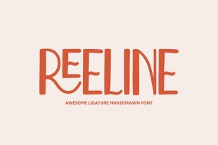 Reeline - Awesome Ligature Font Font Download