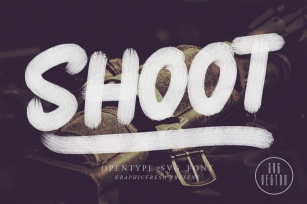 Shoot SVG Font Font Download