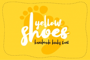 Yellow Shoes Font Download