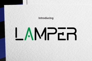 LAMPER Font Download