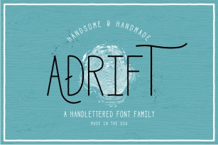 Adrift Font Font Download