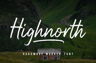 Highnorth - Handmade Marker Font Font Download