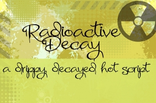 PN Radioactive Decay Font Download