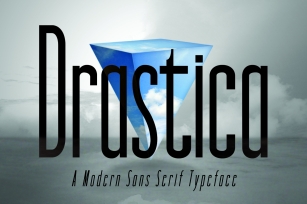 DRASTICA, A Modern Typeface Font Download