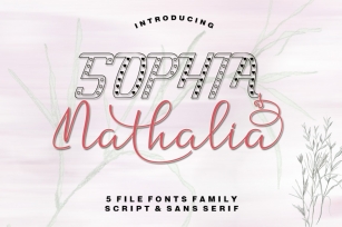 Nathalia Fonts Family Font Download