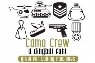 DB Camo Crew Font Download