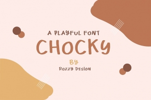 Chocky A playful Font Font Download