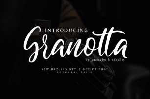 Granotta Dazling Script Font Font Download