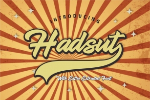 Hadsut Font Download