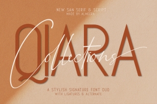 Qiara Collections Font Duo Font Download