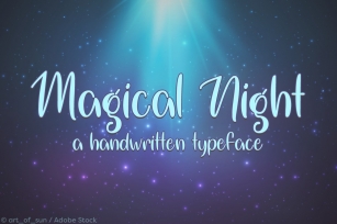 Magical Night Font Download