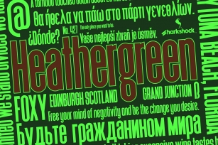Heathergreen Font Download