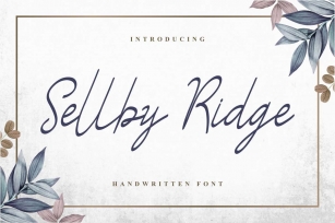 Sellby Ridge Font Download