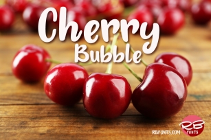 Cherry Bubble font Font Download