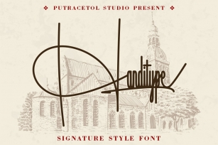 Handitype - Signature Style Font Font Download