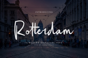 Rotterdam + Oblique Version Font Download