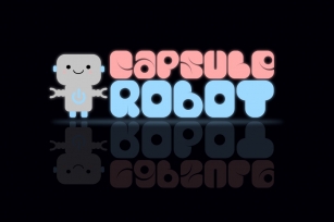 Capsule Robot Font Download