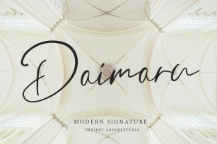 Daimaru Modern Signature Font Download