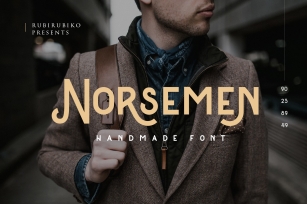 Norsemen - Handmade Font Font Download