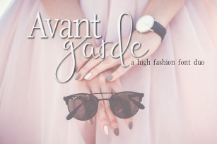 Avant Garde Font Duo Font Download