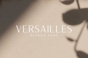 Versailles | A Classic Sans Font Download