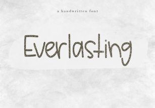 Everlasting - Handwritten Font Font Download
