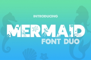Mermaid Font Duo Font Download