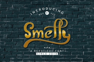 Smelly | Bonus Vector Helloween Font Download