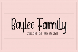 Baylee Family Font Download